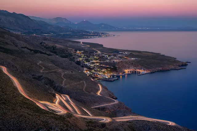 Lights of Sfakia Roads